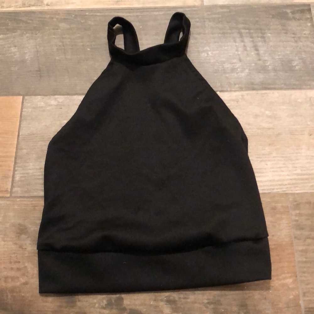 Black Crop Top